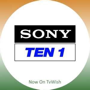 Sony Ten 1 Schedule Today (India) .